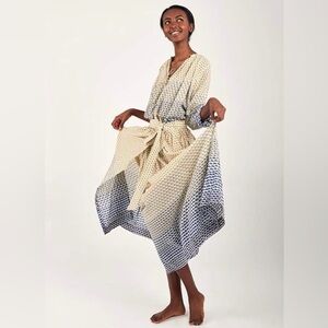 New! Mii Au Paradis Collection Weather Sun and Rain Wrap Skirt ☀️🌧️ Large